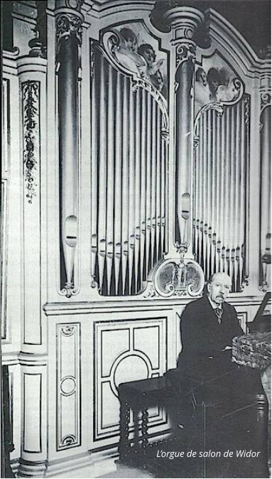 L’orgue de salon de Widor