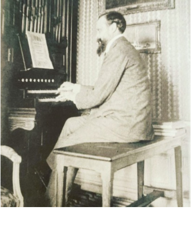 Tournemire at his chamber organ